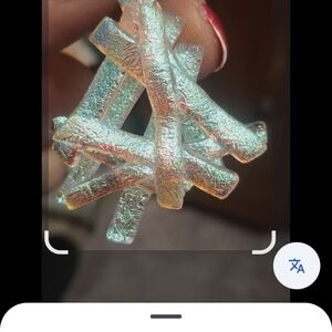 Colorful Dichroic Glass Pendant